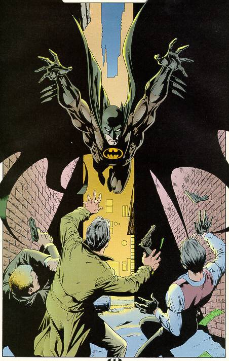 Gary Frank: Classic Batman pose