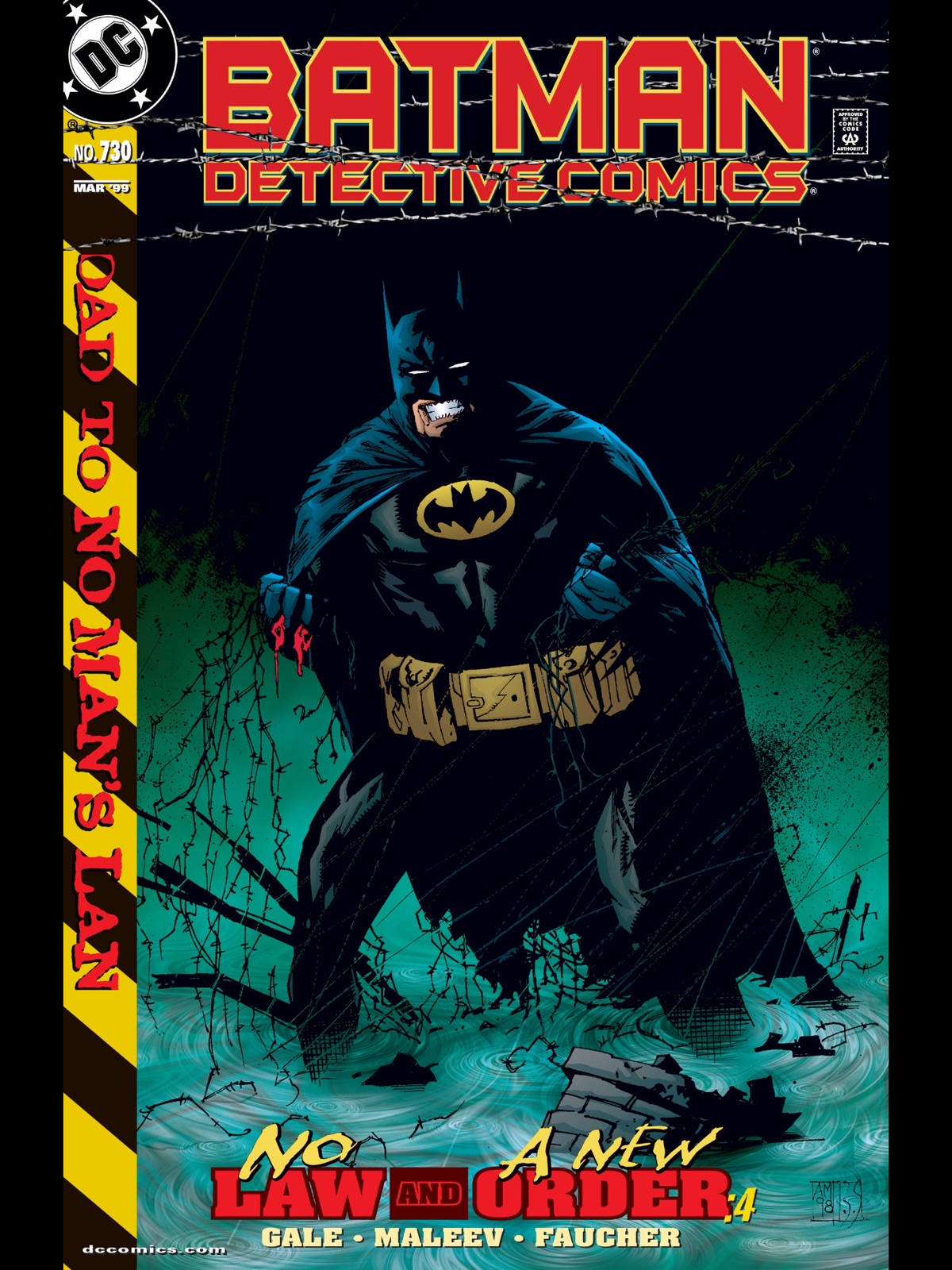 Alex Maleev: Cover to Detective Comics #730
