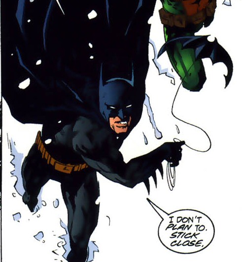 Alex Maleev: Batman Runs Through the Snow with Robin