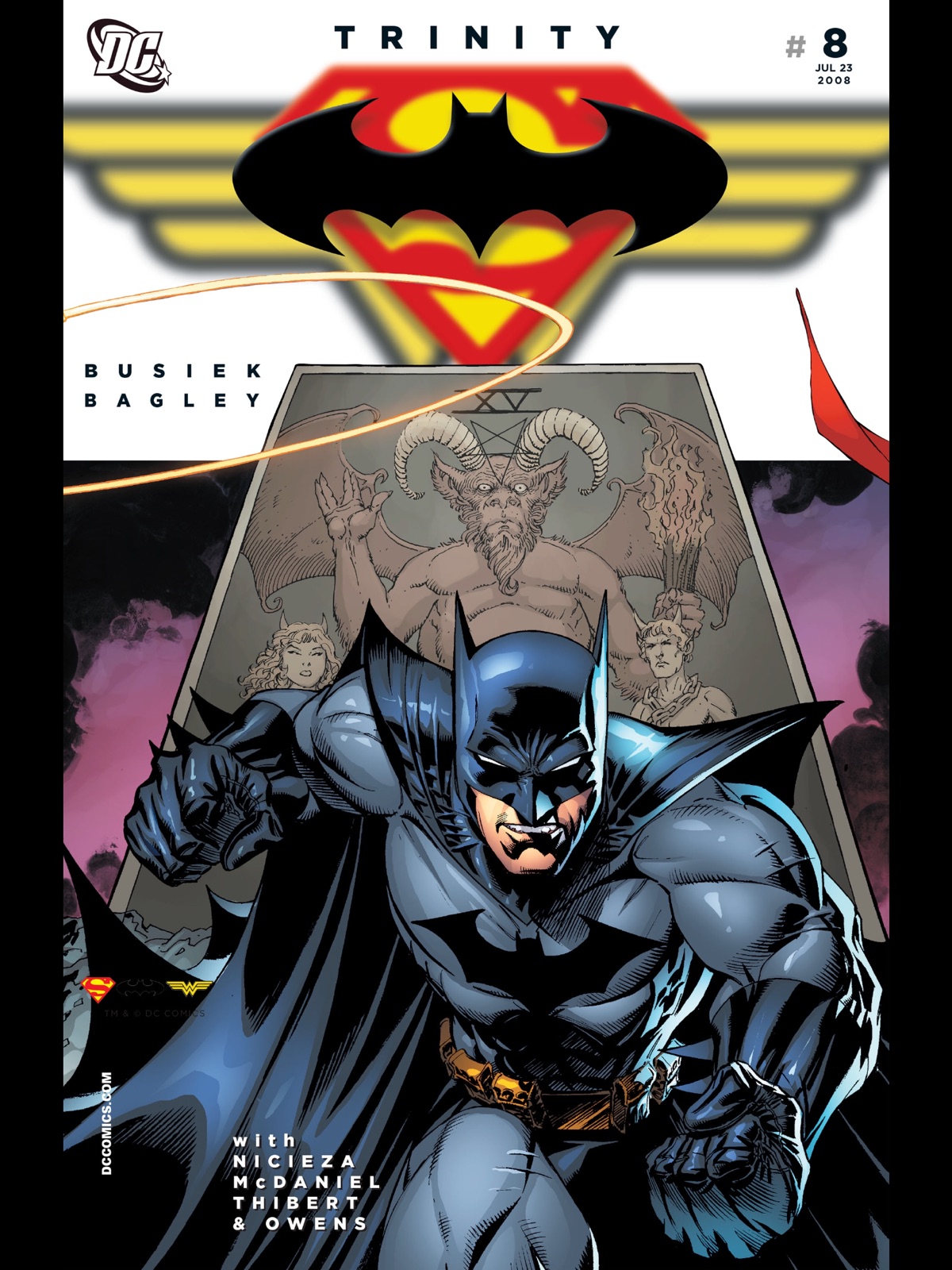 Andy Kubert: Cover to Trinity #8