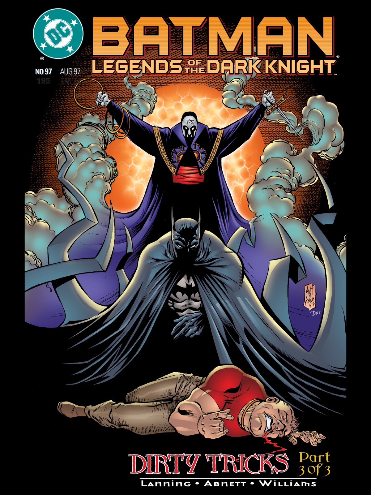 Anthony Williams: Cover to Legends of the Dark Knight #97