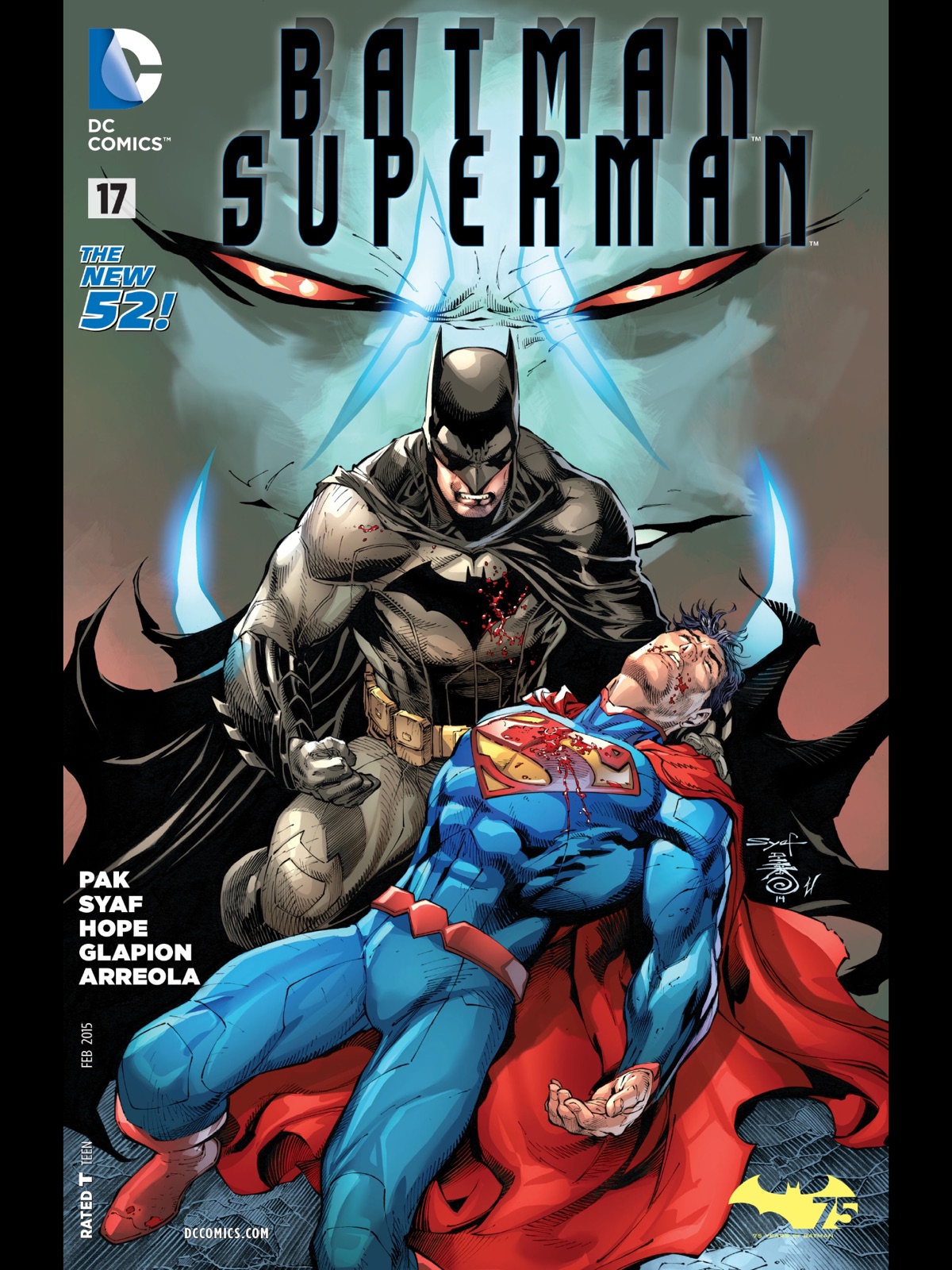 Ardian Syaf: Cover to Batman/Superman #17
