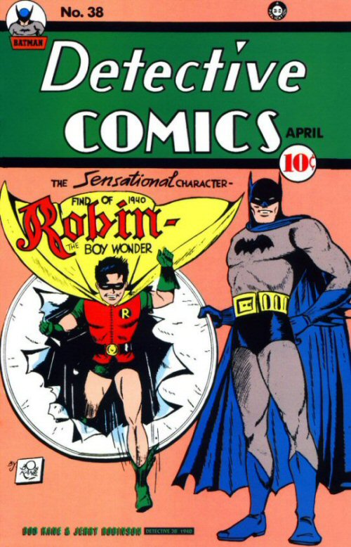 Bob Kane: Cover to Detective Comics #38