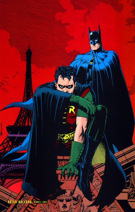 Brian Bolland: Batman and Robin in Paris