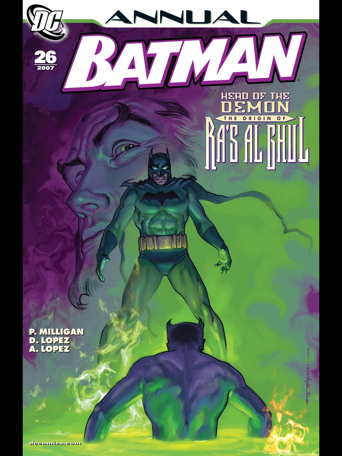 Brian Stelfreeze: Cover to Batman Annual #26