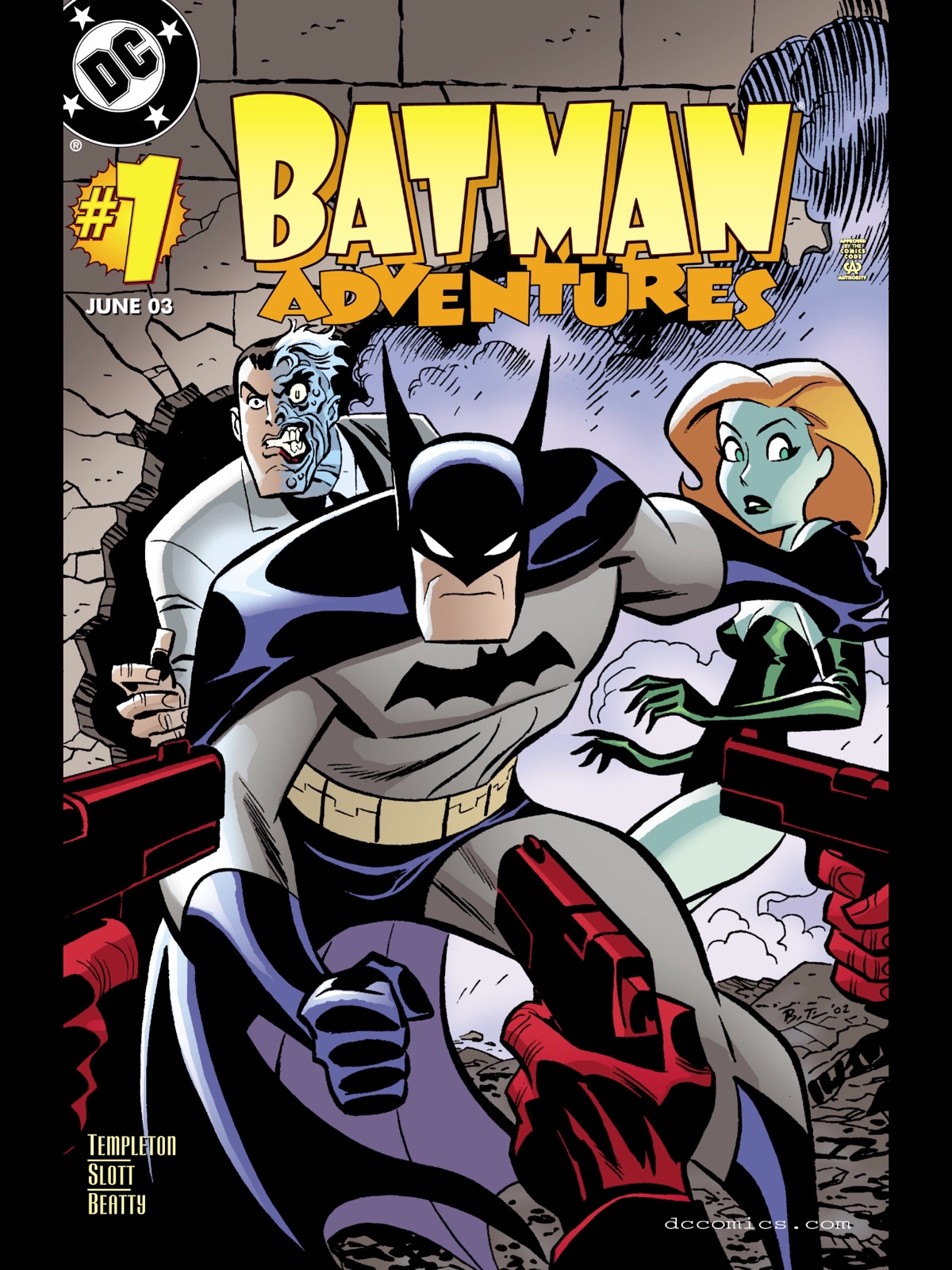 Bruce Timm: Cover to Batman Adventures #1