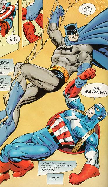 John Byrne: Batman and Captain America