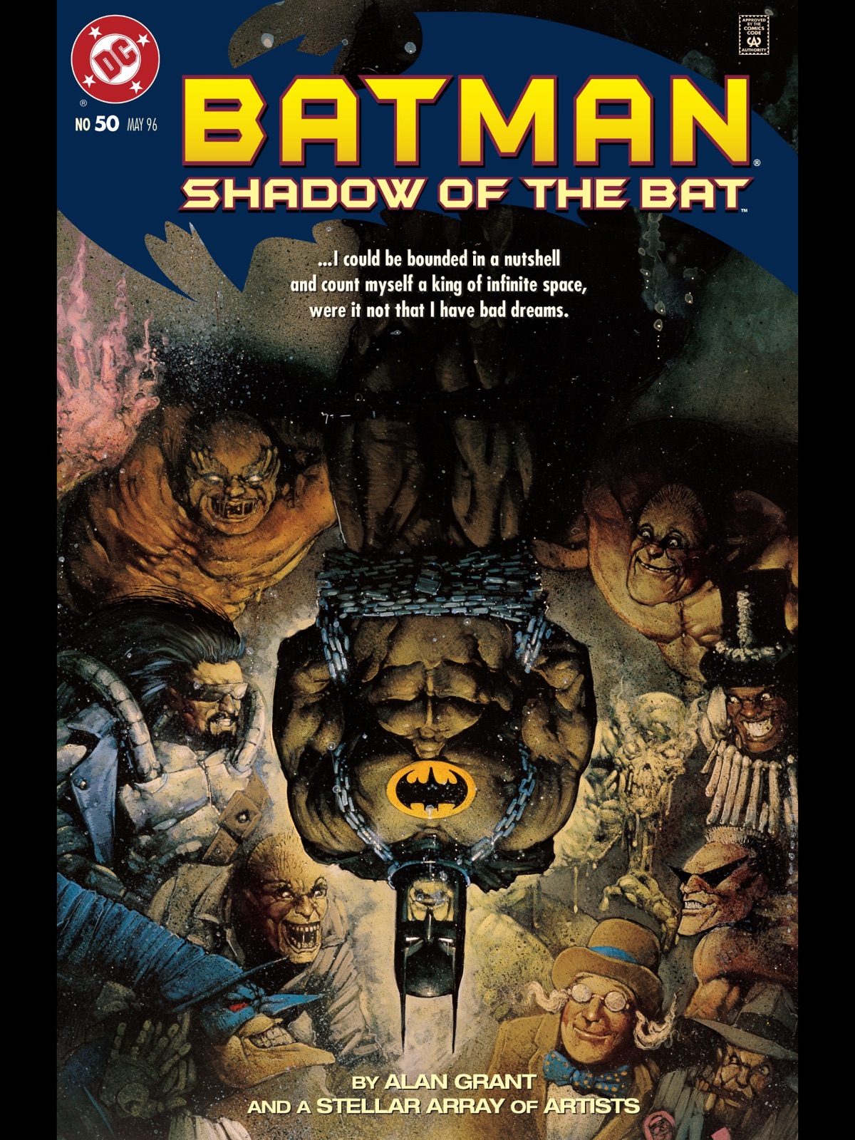 Carl Critchlow: Cover to Shadow of the Bat #50