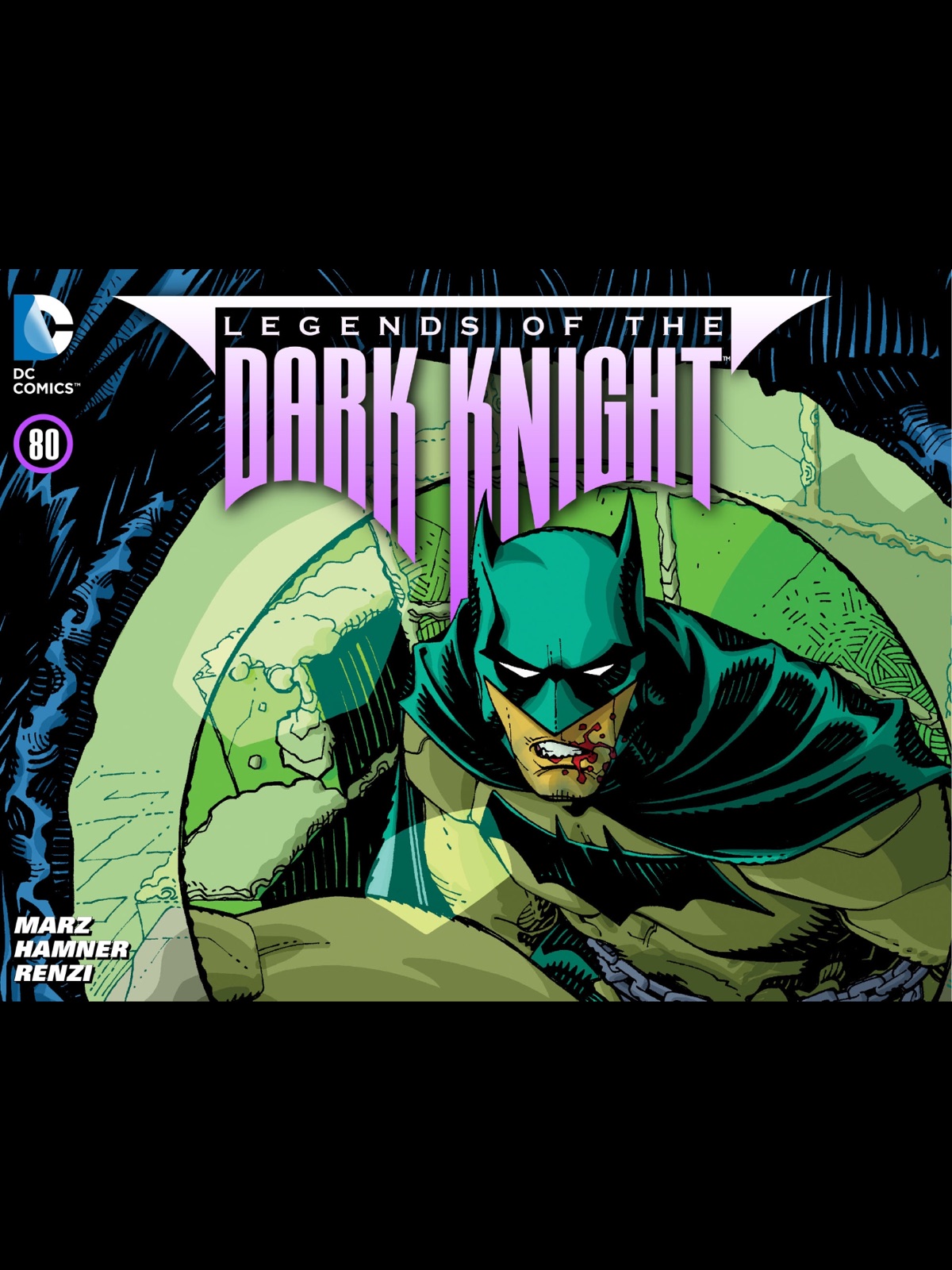 Cully Hamner: Cover to Legends of the Dark Knight #80