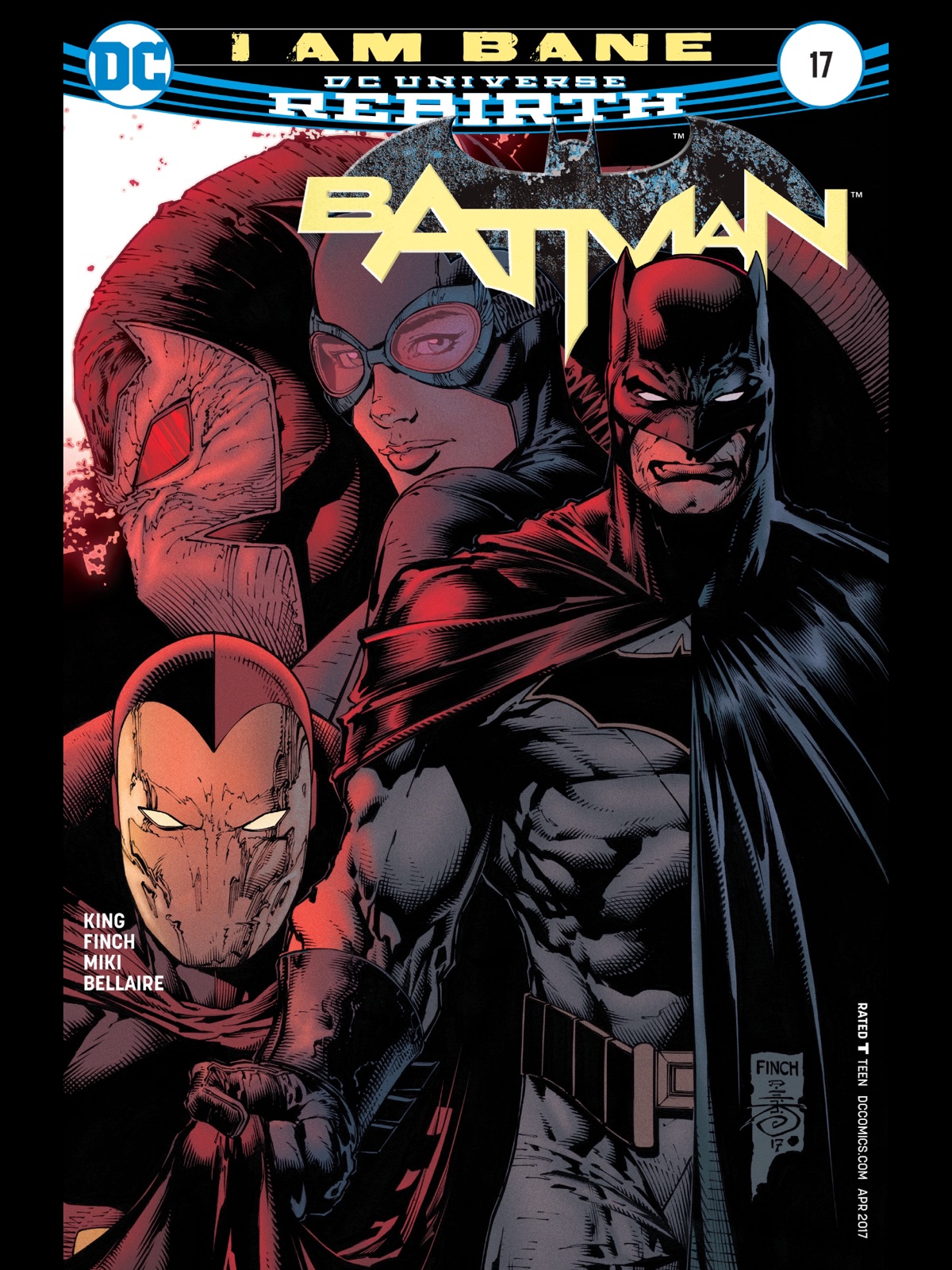 David Finch: Cover to Batman #17