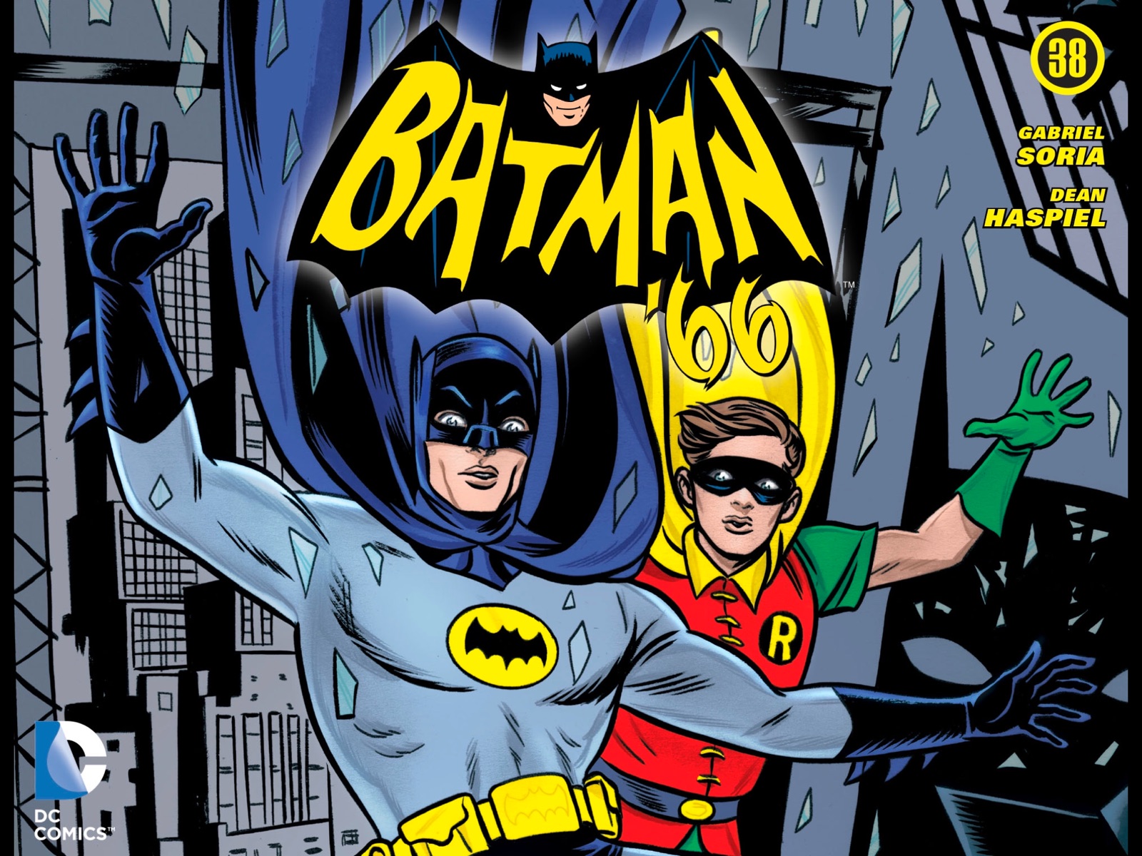 Dean Haspiel: Cover to Batman '66 #38