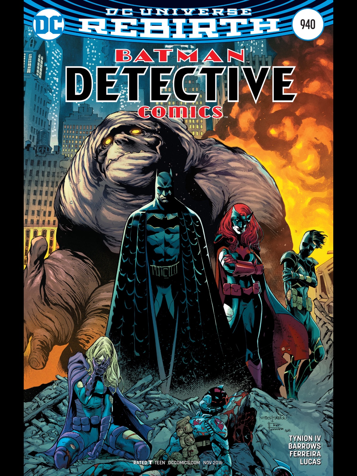 Eddy Barrows: Cover to Detective Comics #940