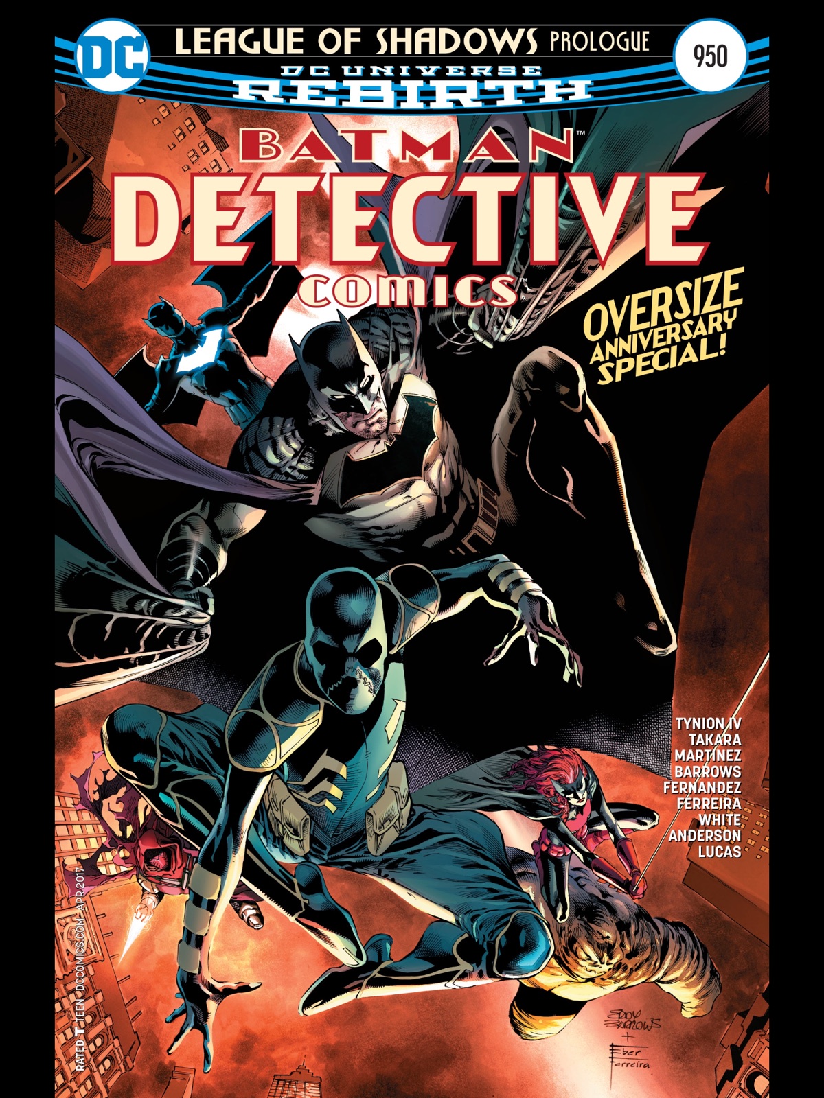 Eddy Barrows: Cover to Detective Comics #950