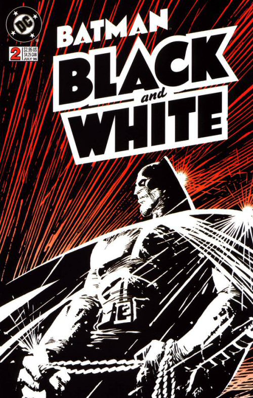 Frank Miller: Cover to Batman Black and White #2
