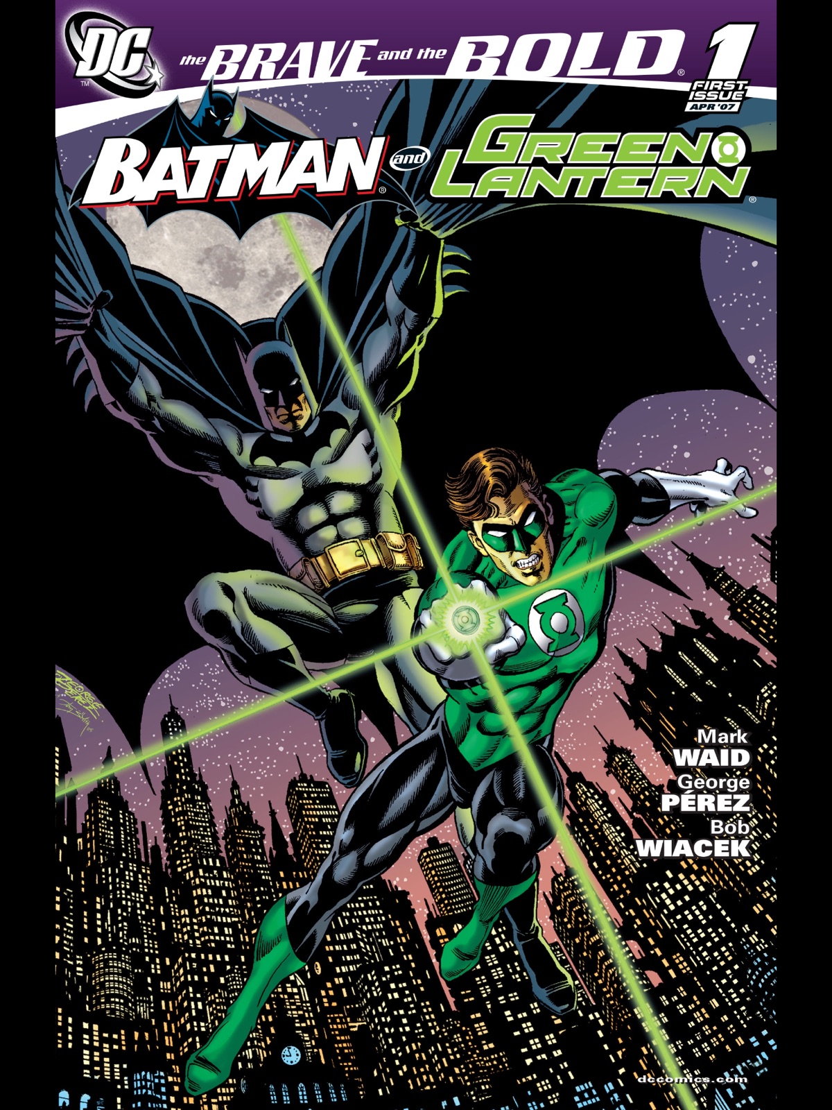 George Perez: Cover to The Brave and the Bold #1