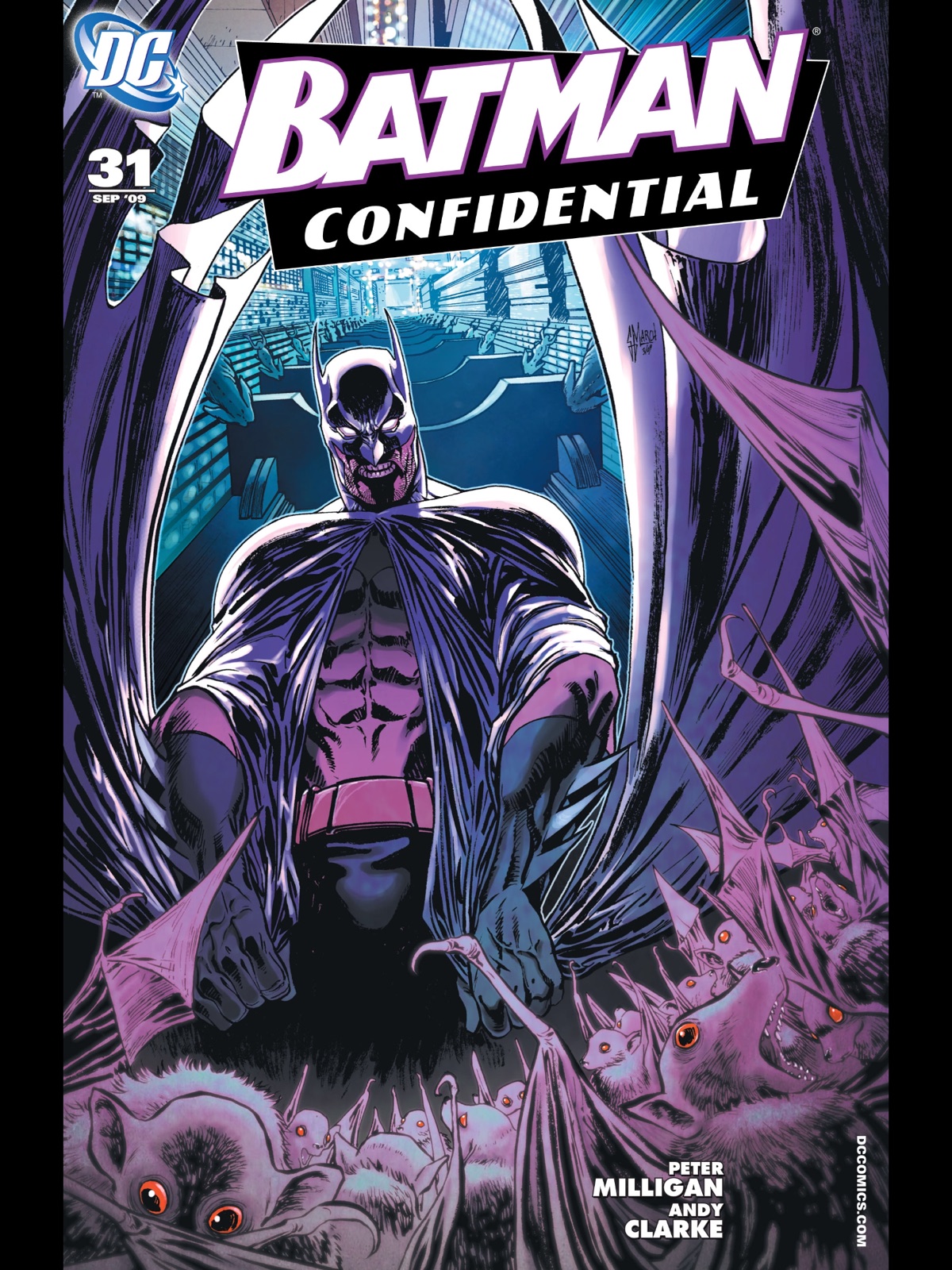Guillem March: Cover to Batman Confidential #31