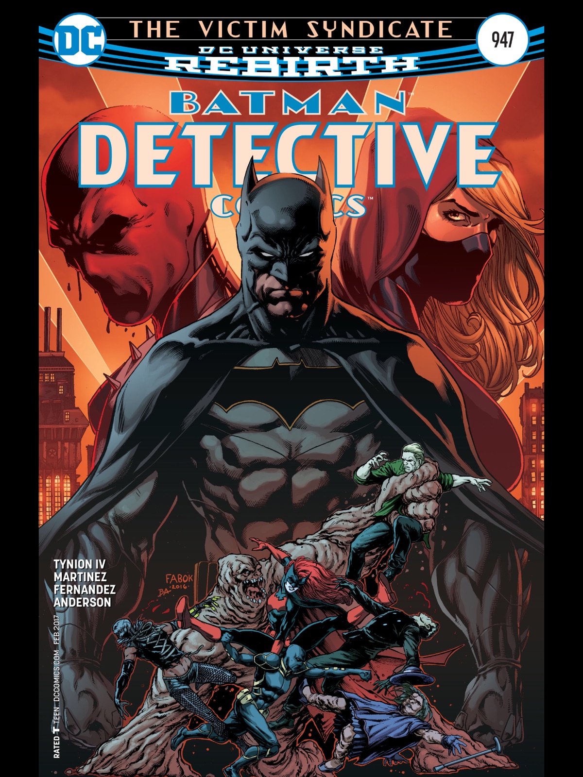 Jason Fabok: Cover to Detective Comics #947