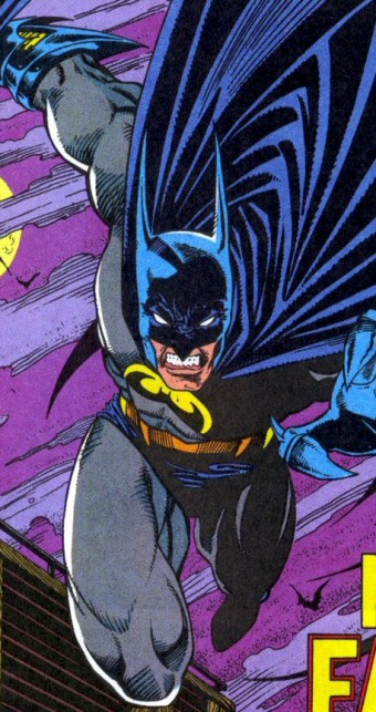 Jim Balent: Batman Leaps Across the Rooftops