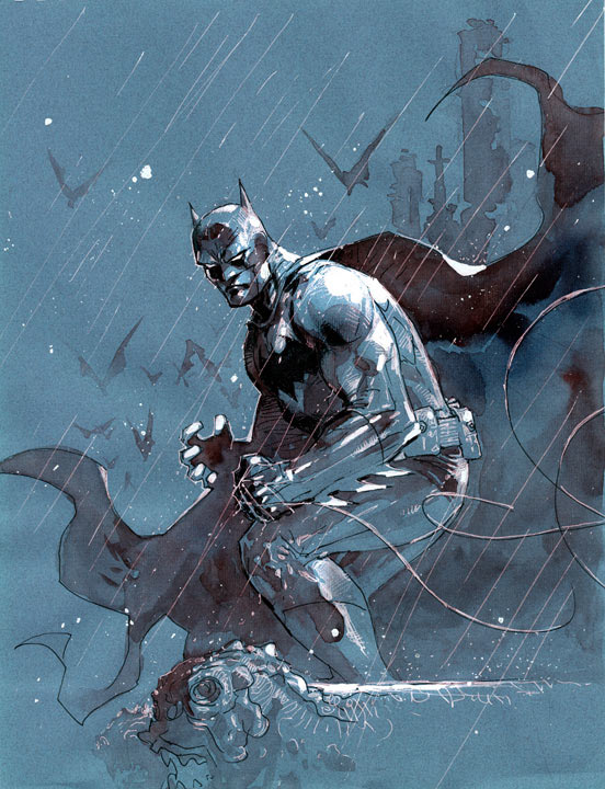 Jim Lee: Cover to Batman Europa
