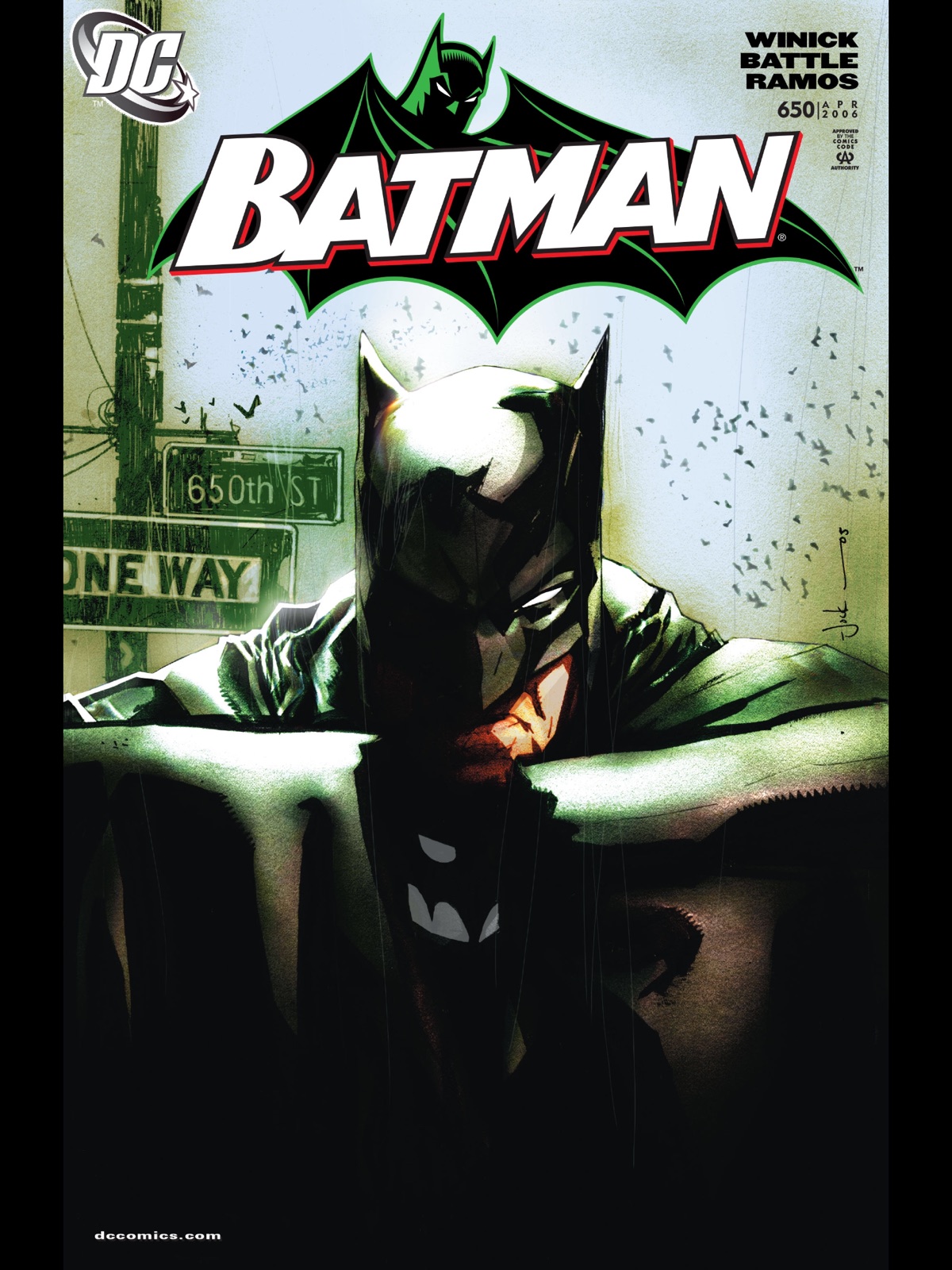 Jock: Cover to Batman #650
