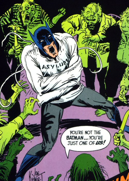 Joe Kubert: Batman is crazy