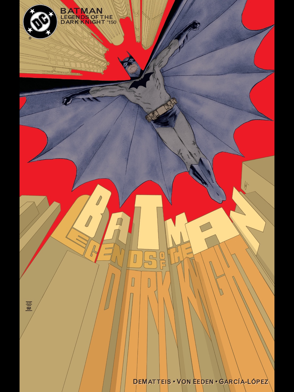 John Cassaday: Cover to Legends of the Dark Knight #150