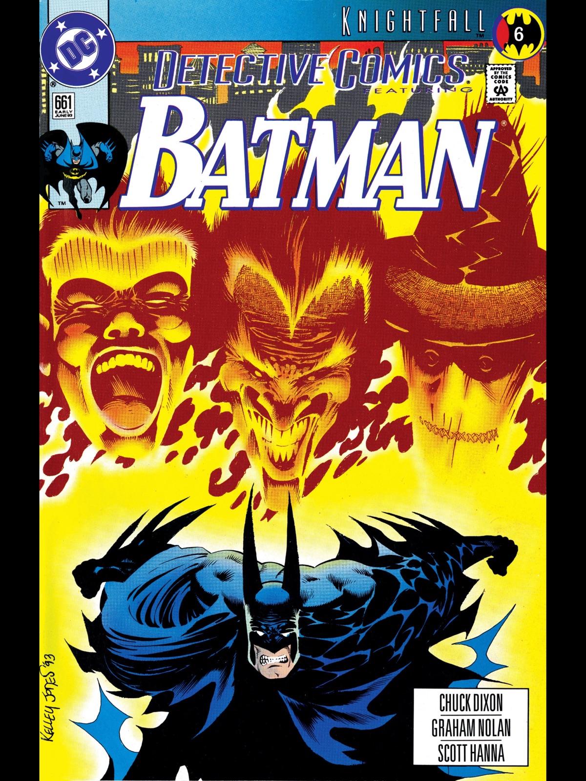 Kelley Jones: Cover to Detective Comics #661