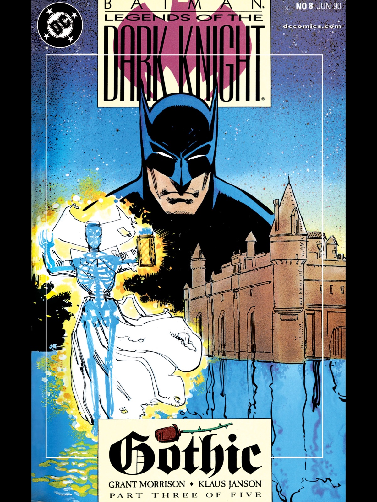 Klaus Janson: Cover to Legends of the Dark Knight #8