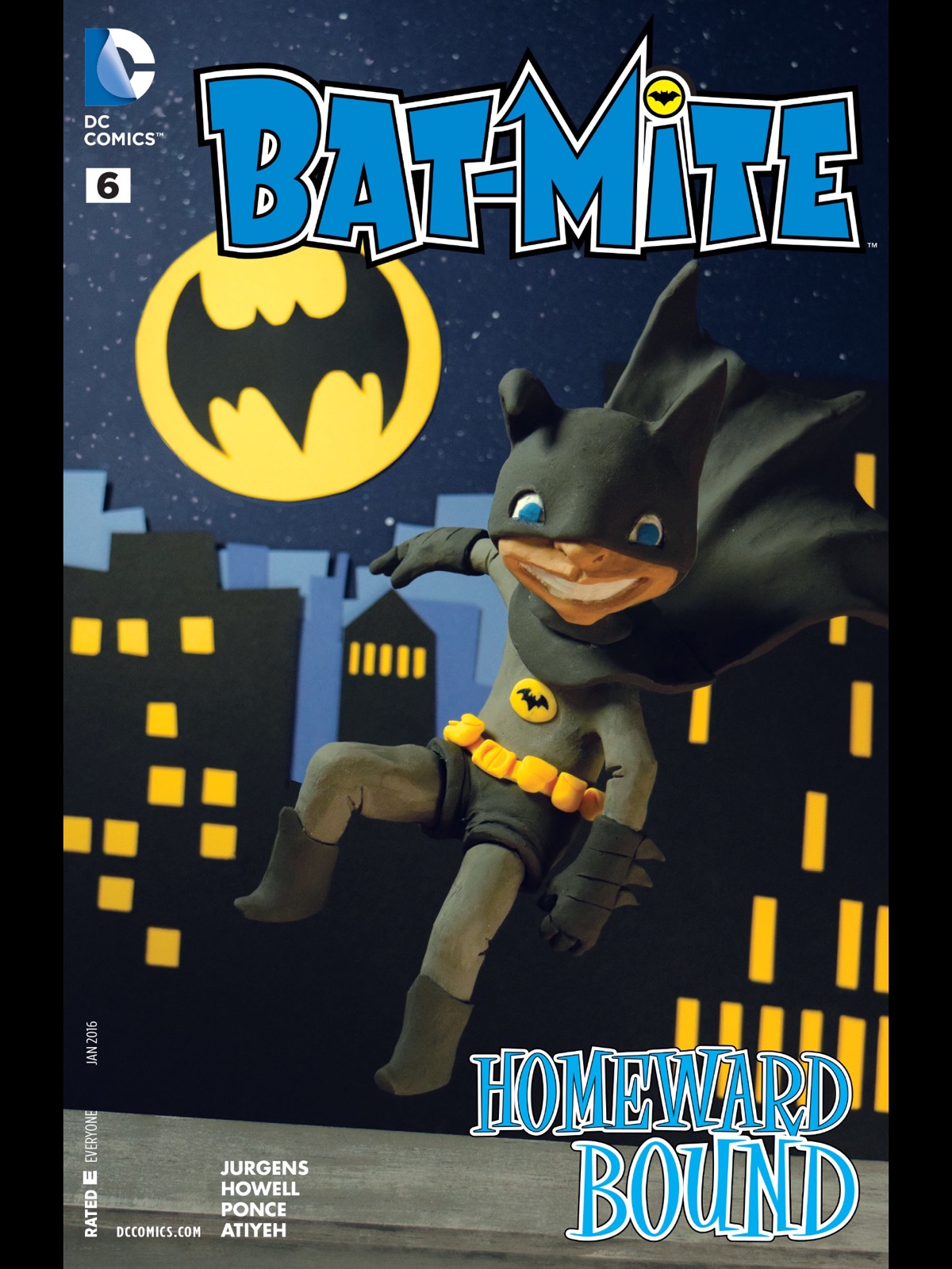Lesley-Anne Green: Cover to Bat-Mite #6