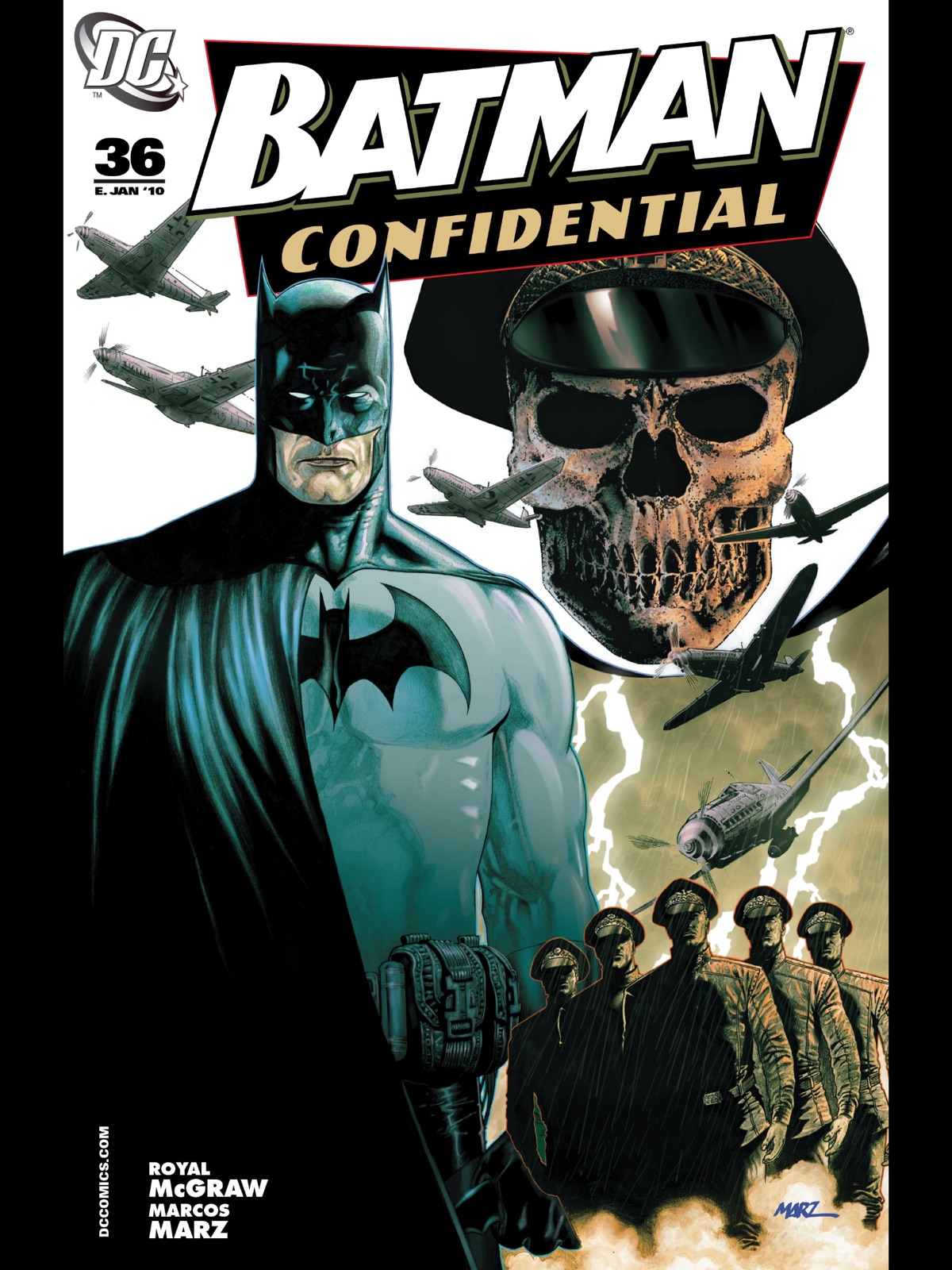 Marco Marz: Cover to Batman Confidential #36