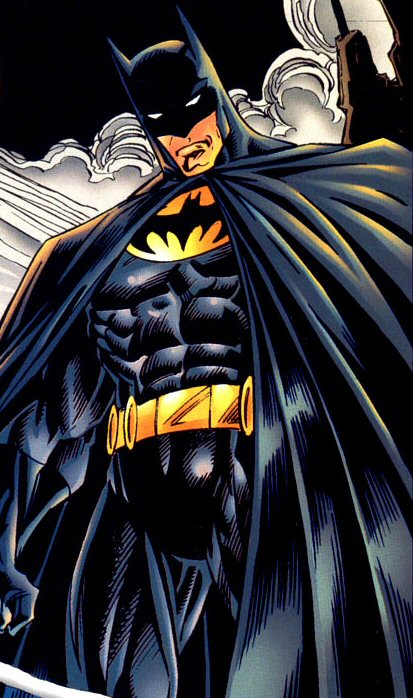 Mark Bagley: Batman works his abs