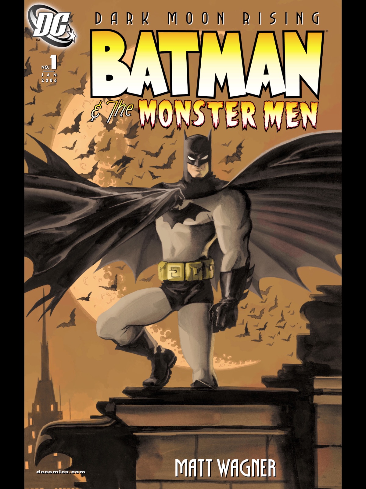 Matt Wagner: Cover to Batman and the Monster Men #1