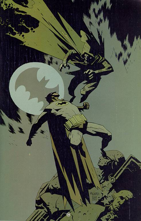 Mike Mignola: Batman Faces Scarecrow