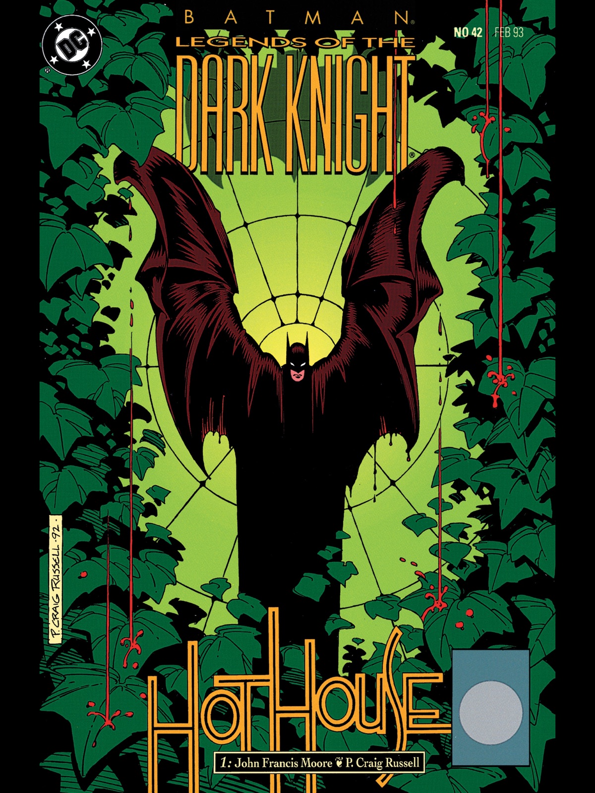 P. Craig Russell: Cover to Legends of the Dark Knight #42
