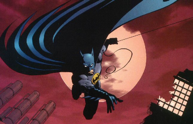 Robbie Rogerson: Batman Swings Before a Pale Moon