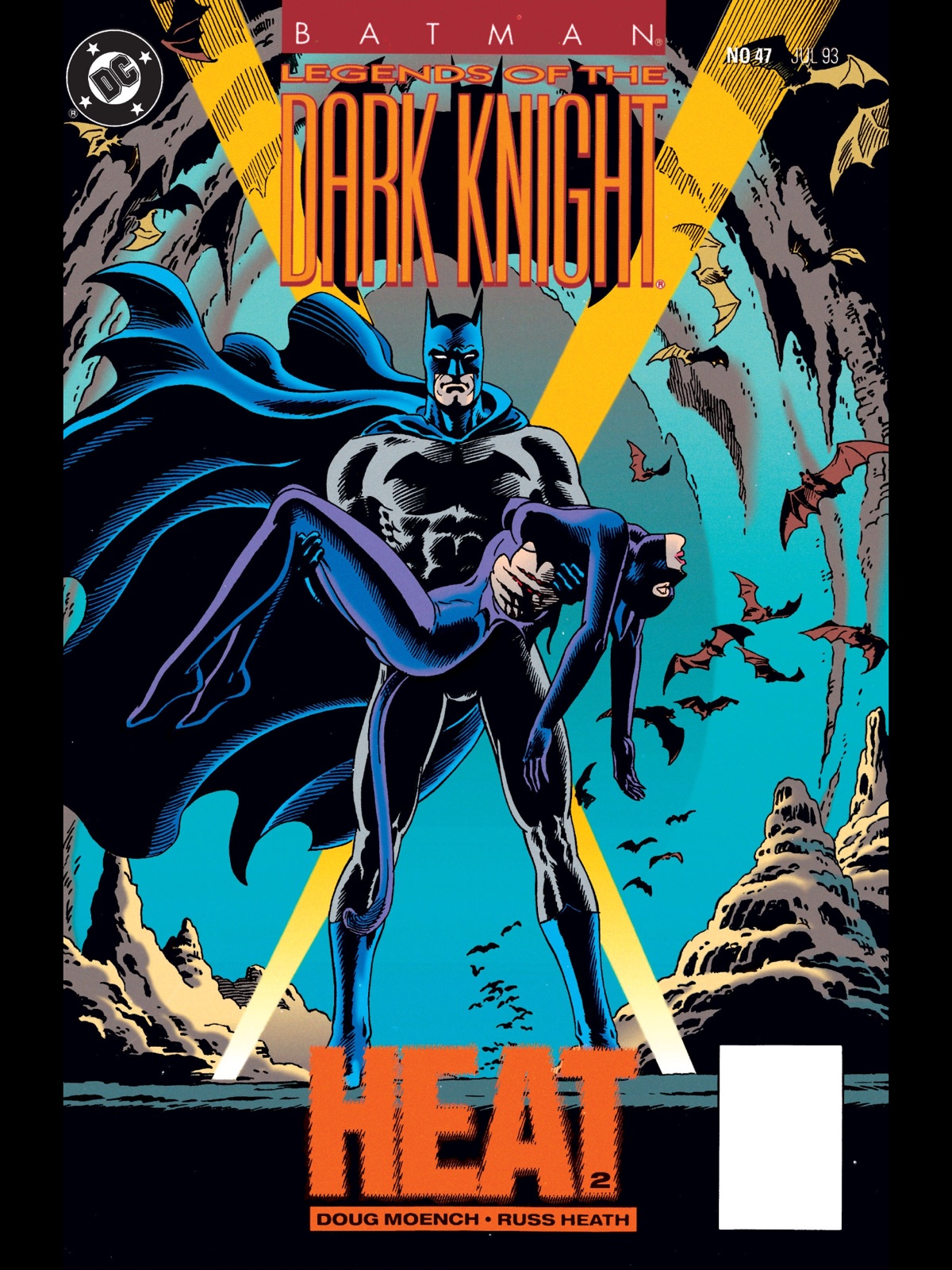 Russ Heath: Cover to Legends of the Dark Knight #47
