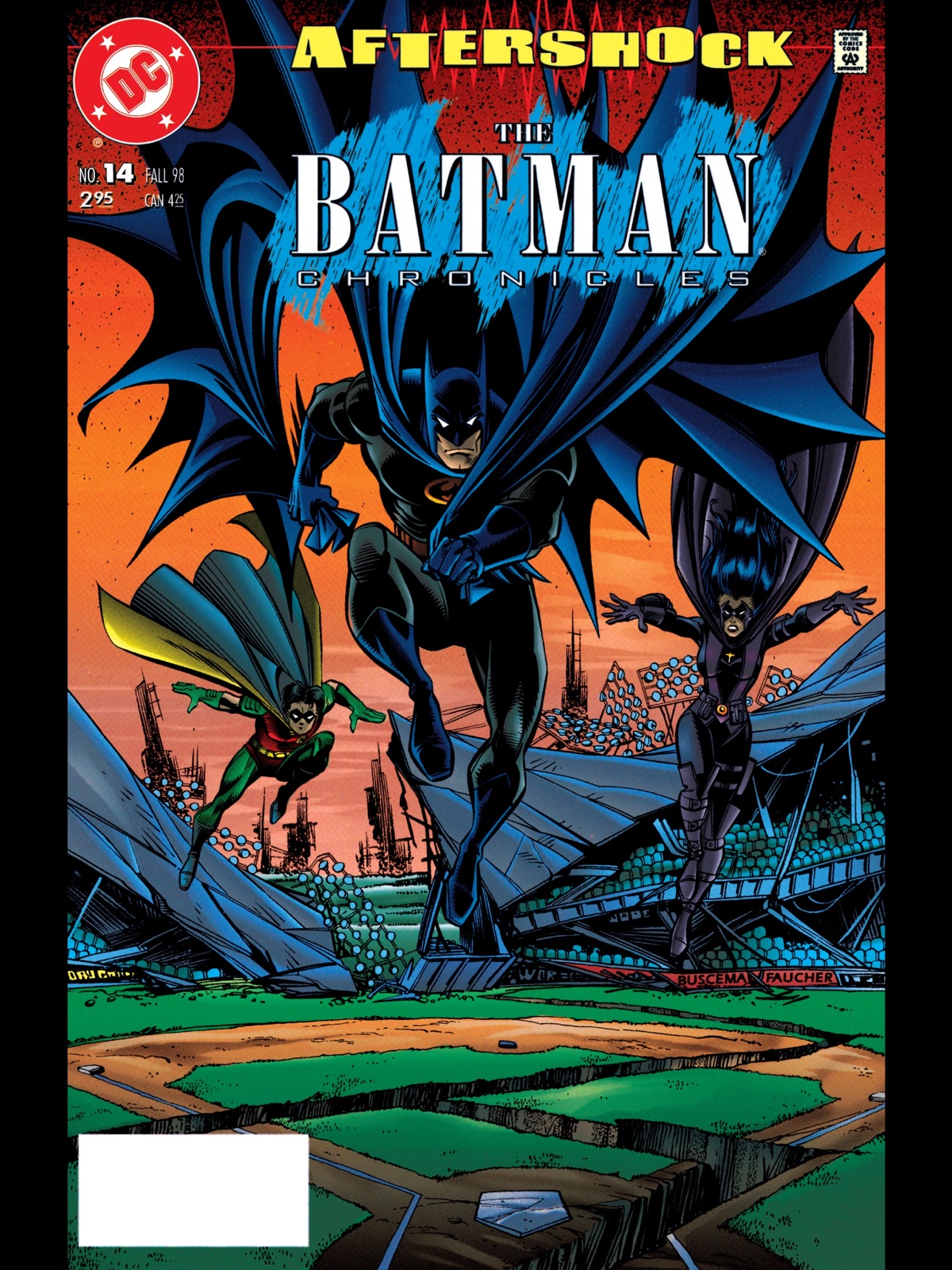 Sal Buscema: Cover to The Batman Chronicles #14