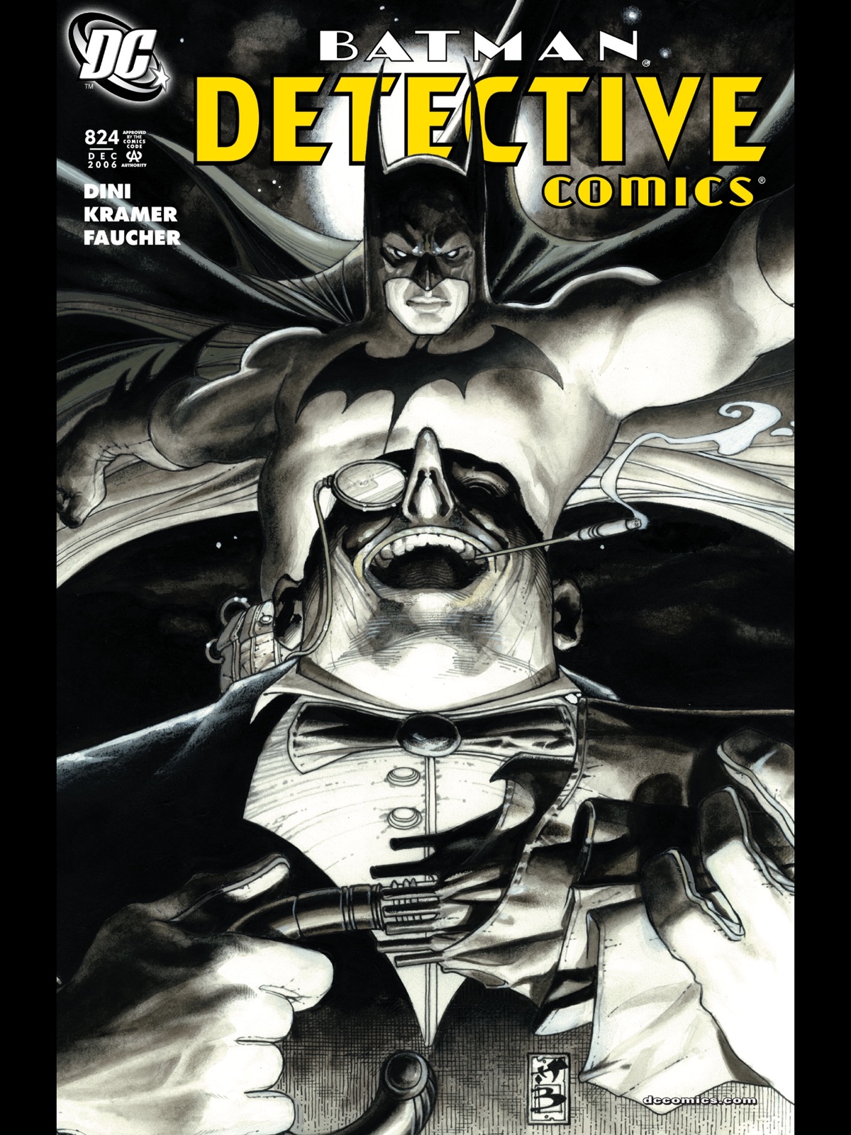 Simone Bianchi: Cover to Detective Comics #824