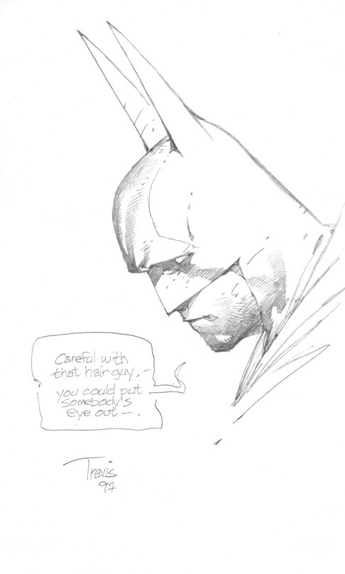 Travis Charest: Travis Charest Sketch from '97