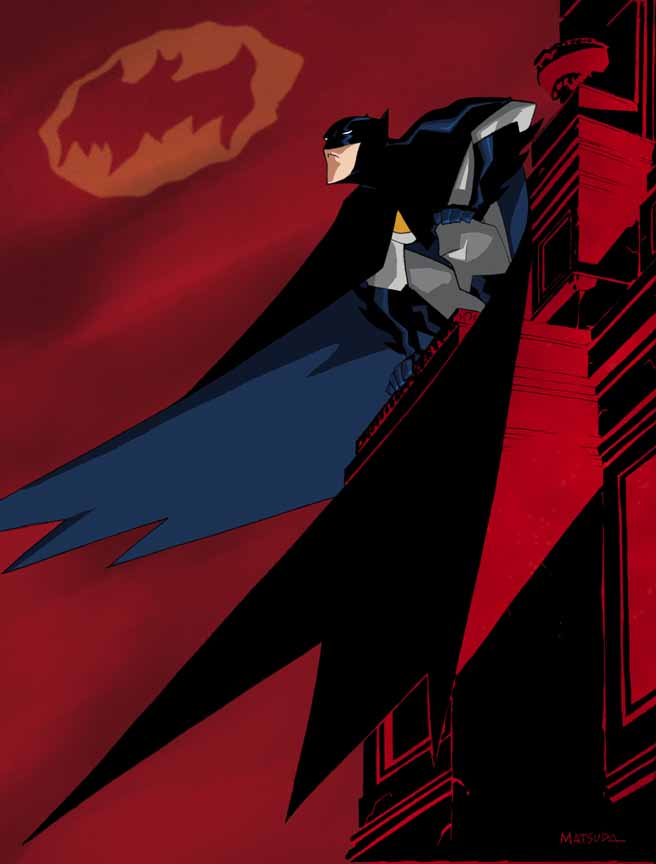 Jeff Matsuda: THE Batman on a perch