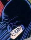 Kelley Jones: Vampire Batman Reaches for a Robed Figure