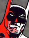 Lee Moder: Red Batman Holds a Captured Jaguar