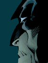 Scott McDaniel: Batman's Profile Against Teal