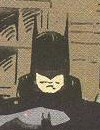 Mike Mignola: Batman Looms Over a Startled Figure