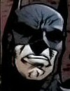 Ramon Bachs: Batman Raises a Fist as a Creature Leaps
