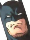 Rick Burchett: Batman Amid Falling Leaves