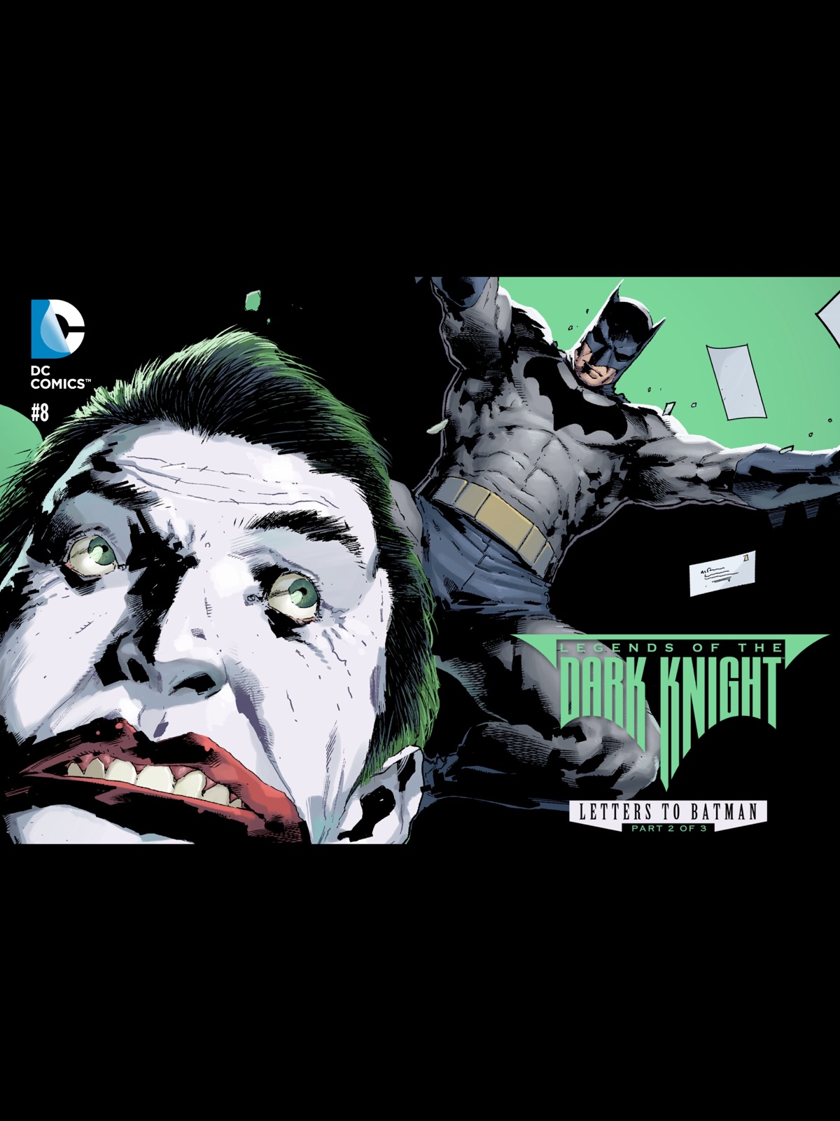 Trevor Hairsine: Cover to Legends of the Dark Knight #8