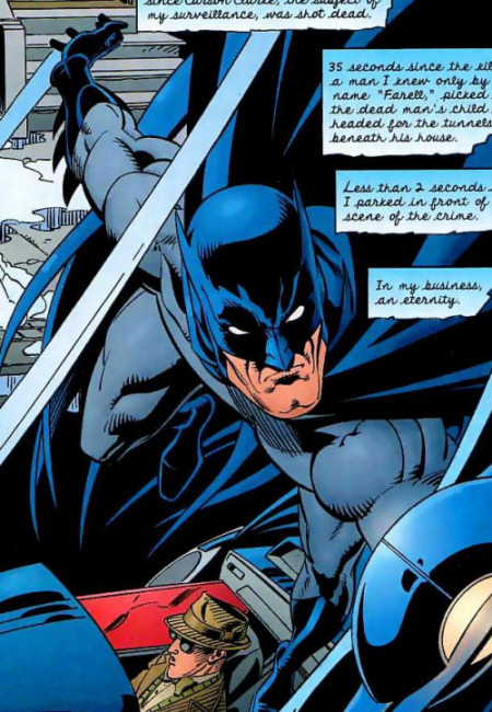 Val Semeiks: Batman Races the Clock at a Crime Scene