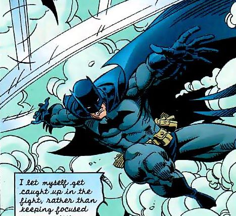 Val Semeiks: Batman Soars Through the Clouds