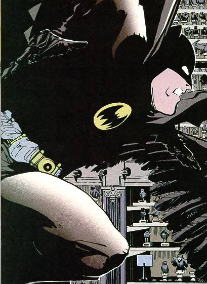 Matt Wagner: Batman's Profile Fills the Frame